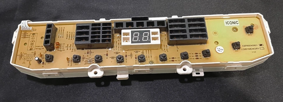 EBR80040801 5 Socket 220V Washing Machine PCB Board For LG Washing Machines New - Image 1 of 4