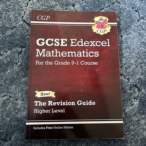 GCSE CGP Edexcel Maths Revision Guide For the Grade 9-1 (Higher Level) - Picture 1 of 2