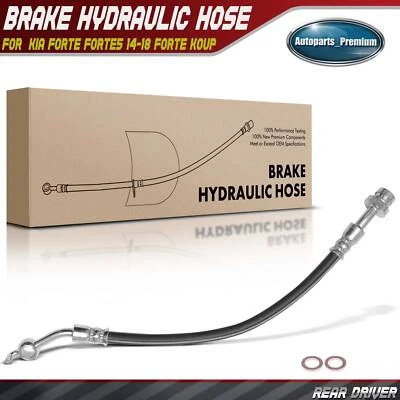 Manguera hidráulica de freno trasero izquierdo para Kia Forte Forte5 2014-2018 Forte Koup 14-16 Foto 1 de 4