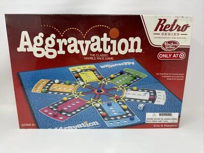 Juego de mesa Aggravation de Hasbro 2015 Target Retro Series nuevo sellado de fábrica Foto 1 de 4