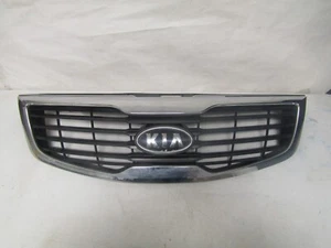 2011 2012 Kia Sportage Front Upper Chrome Grill Grille OEM 7330R DG1 - Picture 1 of 8