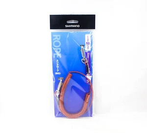 Shimano RP-004C Safety Wire Lanyard with Carabiner 50 kg Test Red 745392 - Picture 1 of 5