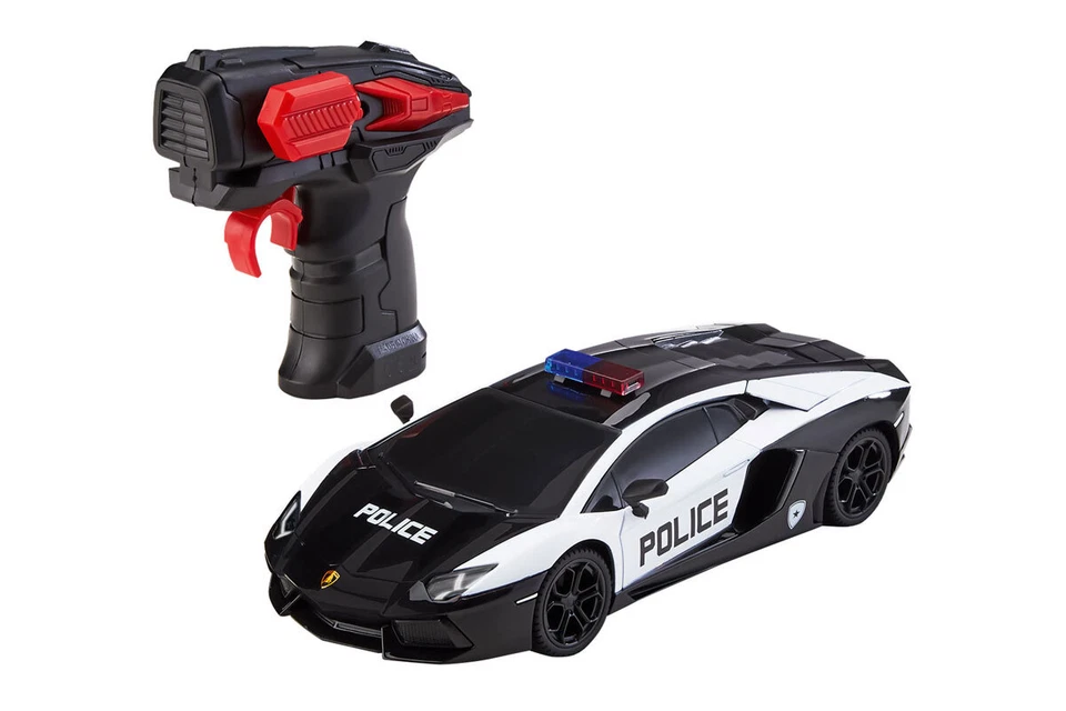 Revell Control 24664 Lamborghini Aventador "Police" schwarz/weiss R/C Fahrzeug - Bild 1 von 1
