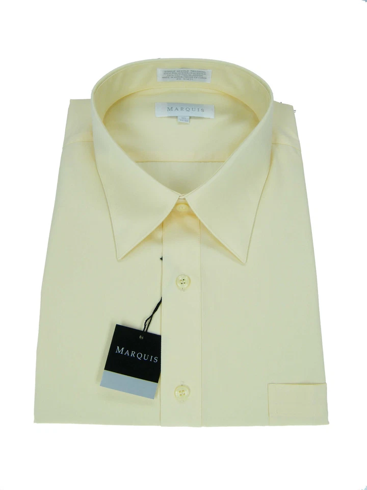Camisa de vestir marquis marfil manga larga, 4XLARGE (20-20,5) 37/38 Foto 1 de 1