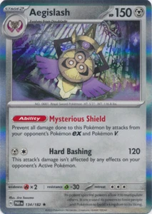 Pokemon SV04: Paradox Rift: Aegislash - 134/182 Holofoil - Picture 1 of 1