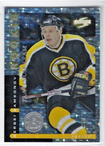 1997-98 Score Team Collection Boston Bruins Sergei Samsonov Platinum Team