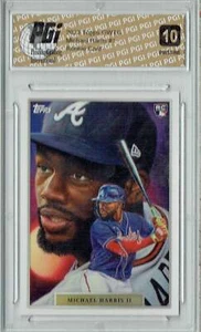 Michael Harris II 2023 Topps Game Within the Game #1 PRISTINE Rookie Card PGI 10 - Picture 1 of 1