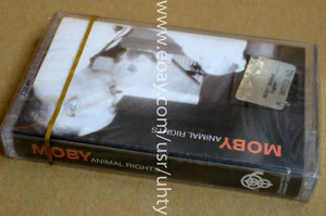 MOBY ANIMAL RIGHTS RARE UKR ORIGINAL TAPE CASSETTE ELECTRONIK ROCK AMBIENT - Picture 1 of 2