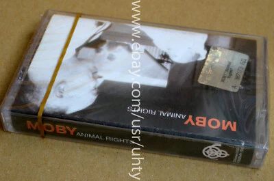 MOBY ANIMAL RIGHTS RARE UKR ORIGINAL TAPE CASSETTE ELECTRONIK ROCK AMBIENT - Image 1 of 2