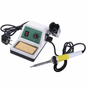 ZD-932 Regelbare Analoge Lötstation 40W Lötkolben 150-480°C Schwamm Ablage - Bild 1 von 5