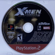 X-Men Legends II Rise of Apocalypse (Sony PlayStation 2, 2005) PS2 Games Disc