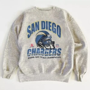 NFL San Diego Chargers AFC Champions graphic Sweatshirt AN38942 - Picture 1 of 2