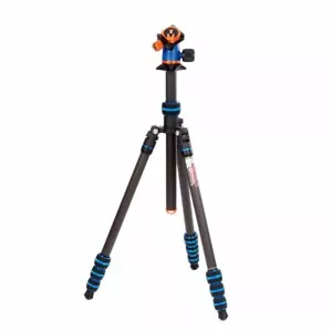 3 Legged Thing PUNKS Billy 2.0 Carbon Fibre Tripod with Airhed Neo 2.0 - Blue - Picture 1 of 1