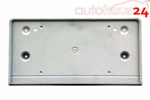 BMW E83 X3 FRONT BUMPER LICENSE PLATE BRACKET PRIMED UNPAINTED GENUINE OEM 06-10 - Picture 1 of 6