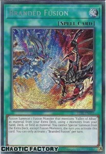 YUGIOH BLTR-EN111 Branded Fusion Secret Rare 1st Edition NM - Picture 1 of 1
