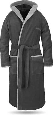 Unisex Baumwoll-Bademantel „Rob“ OEKO-TEX® 100 % Baumwolle, 2-farbig [XS - 4XL] - Bild 1 von 4