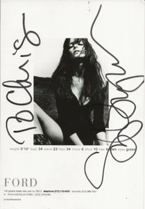 Stephanie Seymour REAL hand SIGNED Photo COA Autographed Victoria's Secret Angel - Picture 1 of 3