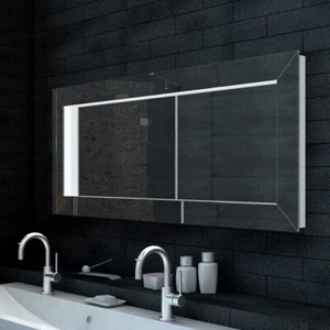Badezimmerspiegel Badspiegel LED Wandspiegel für Bad Ankleider Flur 140 x 60 - Bild 1 von 5