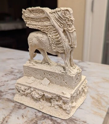 Dust 1947 Tactics Studio Painted CTHULHU LAMMASU STATUE PROXY scenery PILLAR  - Image 1 of 3