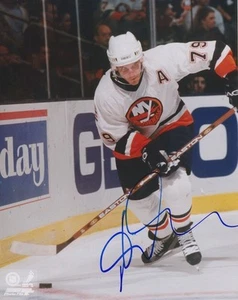 ALEXEI YASHIN Signed NEW YORK ISLANDERS 8X10 Photo w/COA #8 - Picture 1 of 1
