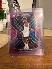 ANTHONY EDWARDS 2020-21 Panini Prizm SSP RC PURPLE WAVE PRIZM