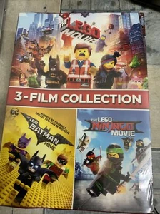 ๐ The LEGO Movie 3-Film Collection (3-DVD, 2018, Widescreen) BRAND NEW SEALED - Picture 1 of 2