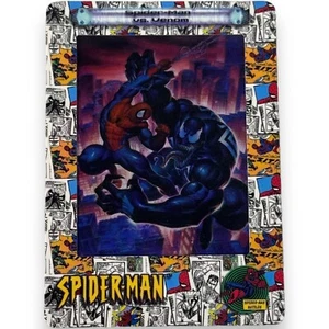 2002 Artbox FilmCardz Spider-Man vs Venom #45 Battle Sottoset Marvel Comic Card - Foto 1 di 2