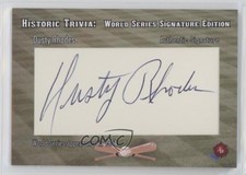 2022 Historic Trivia: World Series Signature Edition /18 Dusty Rhodes Auto