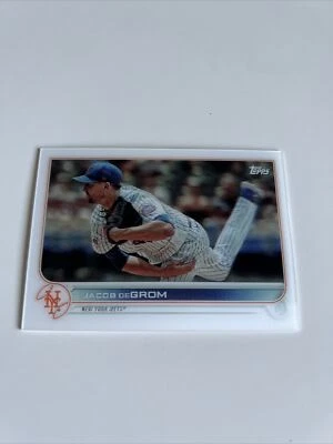 2022 TOPPS 3D ON DEMAND JACOB DEGROM #330 NEW YORK METS - Image 1 of 2