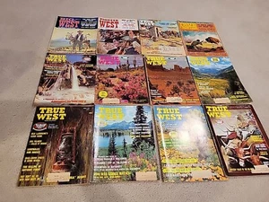 Lot of 12 Vintage Western Magazines 1960's 1970's - Picture 1 of 13