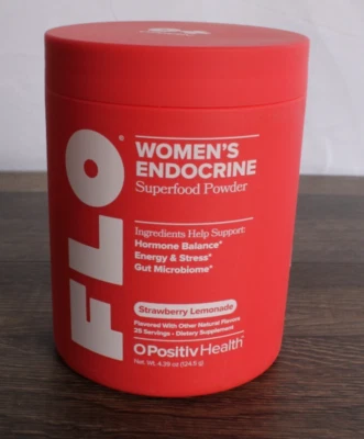 Superalimento endocrino en polvo para mujeres FLO O positivo hormona 4,39 oz marzo 2026 Foto 1 de 3