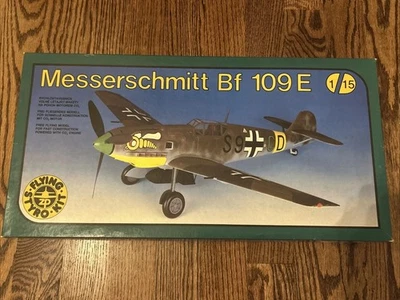 Nuevo En Caja Flying Styro Kit Messerschmit Bf 109 E 1/15 Escala Modelo Kit Foto 1 de 4