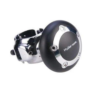 Car Steering Wheel Power Spinner Knob Black - Picture 1 of 5