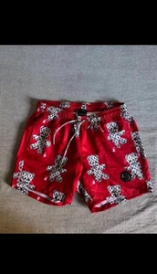 Philipp Plein Badeshorts rot Gr. S "Teddy" - Bild 1 von 4