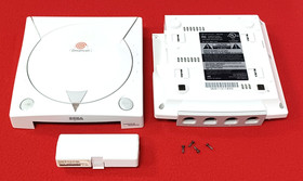 OEM Sega Dreamcast Authentic Top/Bottom/Modem-Shell VA-1 Clean