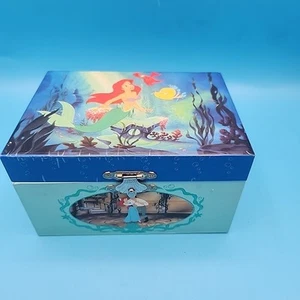 Caja de baratijas de joyería musical Disney Sirenita Ariel parte de tu palabra "Funciona - Imagen 1 de 11
