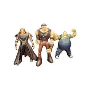 X3 Marvel X-Men Evolution, Blob Sabretooth, Juggernaut 6" Actionfiguren 2001 - Bild 1 von 12