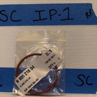 Junta de válvula de recirculación de gases de escape originales Volkswagen (Egr) N-905-216-04 Foto 1 de 4