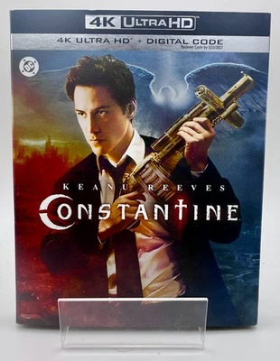 Constantine 4K Ultra HD (2005) w/ Slipcover – Keanu Reeves – No Digital Code - Image 1 of 4