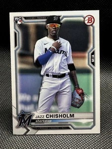 2021 Bowman #71 Jazz Chisholm Rookie Card Miami Marlins RC - Bild 1 von 2