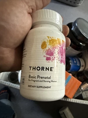 Thorne Basic Prenatal 90 Capsules Sealed Exp 5/26, Supplement - Image 1 of 2