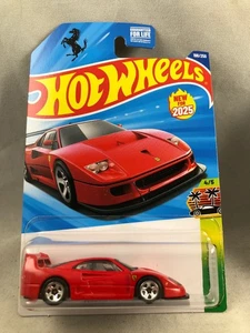 Hot Wheels 2025 HW Exotics 4/5 Ferrari F40 Competizione 198/250 - Picture 1 of 1