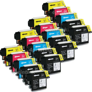 Tinta 20 UNG LC-61 LC61 para Brother MFC-495CW MFC-790CW MFC-795CW MFC-990CW MFC-5490 - Imagen 1 de 1
