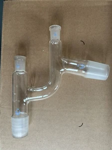 1 Pieza Accesorio Claisen con 2 Rectificado de Núcleo NS 29 y 2 Rectificado de Manguitos NS 14,5 - Imagen 1 de 4