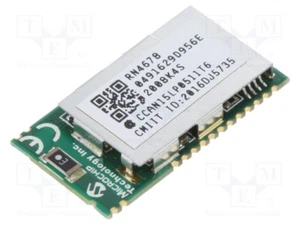 1 piece, Module: Bluetooth Classic / Low Energy RN4678-V/RM113 /E2UK - Picture 1 of 1