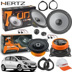 Kit 6 Casse Altoparlanti Hertz Anteriori e Posteriori per Opel Corsa D dal 2006 - Foto 1 di 10