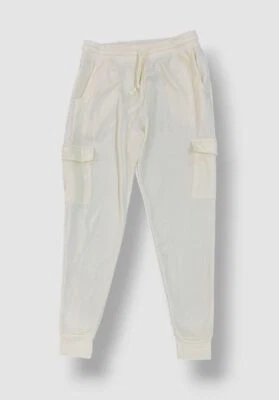 Pantalones deportivos Green Goddess para mujer marfil cargo talla L Foto 1 de 3