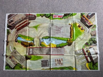 CORGITRONICS Vintage TEST TRACK Play MAT Diecast Toy CAR Rare CORGI Plastic - Image 1 of 4