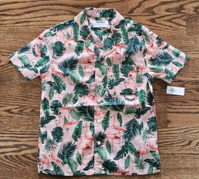 Old Navy Hawaiian Shirt Boys Size M 8 Brand New With Tags  - Image 1 of 3