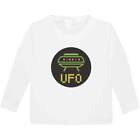 'Ufo Pixel Drawing' Children's / Kid's Long Sleeve Cotton T-Shirts (Kl043543)